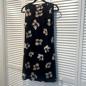 Tommy Hilfiger navy and tan dress